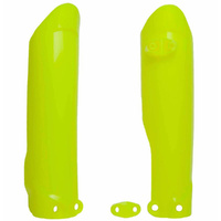 Rtech Neon Yellow Fork Protectors for 2018-2023 Husqvarna TC50 Mini 