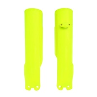 Rtech Yellow Fork Protectors for 2023 Husqvarna TC250 Heritage 