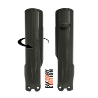Rtech Black Fork Protectors for 2024 KTM 350 EXCF 