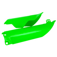 Rtech Neon Green Fork Protectors for 2019-2024 Kawasaki KX250F 