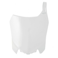 Rtech White Front Plate for 2014-2017 Honda CRF250R 