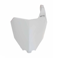 Rtech White Front Plate for 2019-2021 Honda CRF250RX 