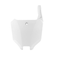 Rtech White Front Plate for 2022-2024 Honda CRF250RX 