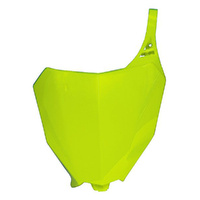 Rtech Neon Yellow Front Plate for 2017-2018 Honda CRF450R 