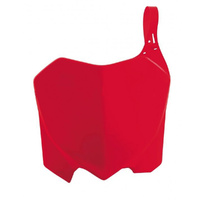 Rtech Red Front Plate for 2010-2013 Honda CRF250R 