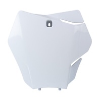 Rtech White Front Plate for 2021-2023 GasGas EX250F 