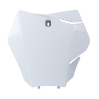 Rtech White Front Plate for 2022-2023 GasGas MC350F 