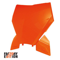 Rtech Neon Orange Front Plate for 2023-2024 KTM 300 SX 