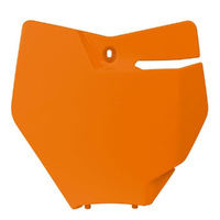 Rtech Orange Front Plate for 2016-2018 KTM 250 XCF 