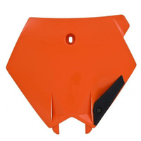Rtech Orange Front Plate for 2007 KTM 250 XCF 
