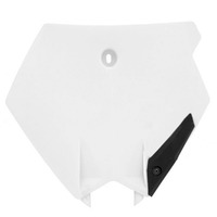 Rtech White Front Plate for 2003-2012 KTM 85 SX 