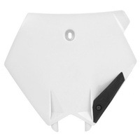Rtech White Front Plate for 2003-2006 KTM 450 SXF 