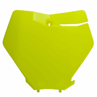 Rtech Neon Yellow Front Plate for 2019-2022 KTM 250 XC 