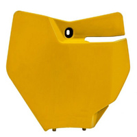 Rtech Vintage Yellow Front Plate for 2015 KTM 250 SXF 