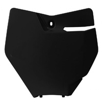 Rtech Black Front Plate for 2017-2018 KTM 250 XC 
