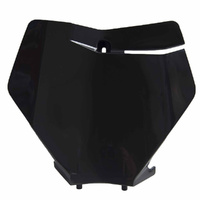 Rtech Black Front Plate for 2019-2022 KTM 250 XC 