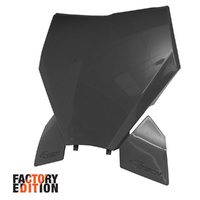 Rtech Black Front Plate for 2023-2024 KTM 125 SX 