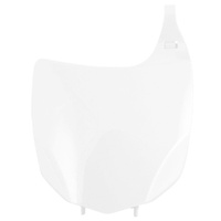 Rtech White Front Plate for 2009-2012 Kawasaki KX450F 