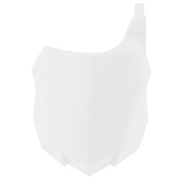 Rtech White Front Plate for 2013-2015 Kawasaki KX450F 