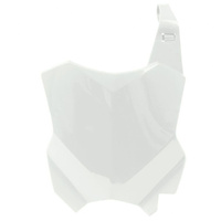 Rtech White Front Plate for 2021-2024 Kawasaki KX450X 