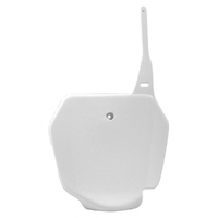 Rtech White Front Plate for 2002-2024 Suzuki RM85 