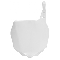 Rtech White Front Plate for 2007-2009 Suzuki RMZ250 