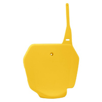 Rtech Yellow Front Plate for 2002-2024 Suzuki RM85L 