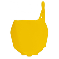 Rtech Yellow Front Plate for 2007-2009 Suzuki RMZ250 