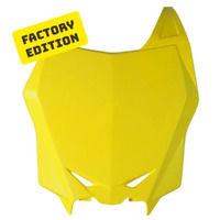 Rtech Yellow Front Plate for 2018-2023 Suzuki RMZ450 