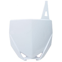 Rtech White Front Plate for 2015-2024 Yamaha YZ85 
