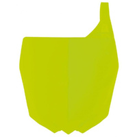 Rtech Revolution Neon Yellow Front Plate for 2002-2005 Yamaha YZ250 