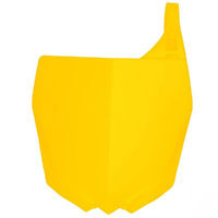 Rtech Revolution Yellow Front Plate for 2016-2022 Yamaha YZ250X 