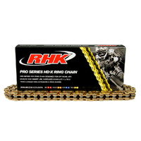 RHK Gold 520 Universal HD-X Ring Pro Series Chain - 120 Links 