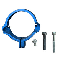 RHK Blue 2-Stroke Exhaust Flange Guard for 2022-2024 GasGas EX250 