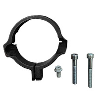 RHK Black 2-Stroke Exhaust Flange Guard for 2021-2024 GasGas EX300 