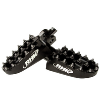 RHK Black Pursuit Footpegs for 2021-2024 Kawasaki KX250X 