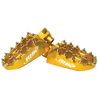 RHK Gold Pursuit Footpegs for 2008-2010 Suzuki RMZ450 