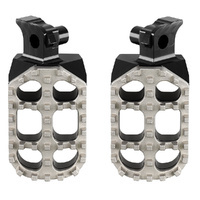RHK Black Pursuit Adjustable Footpegs for 1997-2002 Yamaha YZ426F 