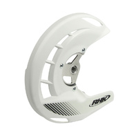 RHK White Front Disc Guard for 2007-2024 Suzuki RMZ250 