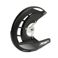 RHK Black Front Disc Guards for 2004-2005 Husaberg FC450 