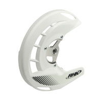 RHK Husaberg White XS Front Disc Guards FX450 2010-2011