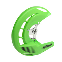 RHK Green Rear Disc Guard for 2021-2023 Kawasaki KX450X 
