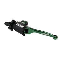 RHK Green Quantum Flex Clutch Lever for 2002-2024 Suzuki RM85L 