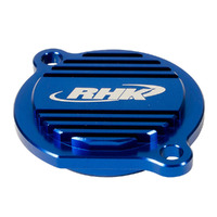 RHK Husaberg Blue Oil Filter Cover FE350 2013-2014