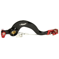 RHK Red Forged Alloy Brake Pedals for 2005-2007 Suzuki RMZ450 