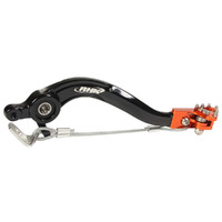RHK Husaberg Orange Forged Alloy Brake Pedals FE390 2010-2012