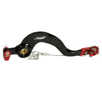 RHK Red Forged Alloy Brake Pedals for 2005-2017 Honda CRF450X 