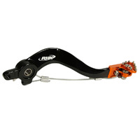 RHK Orange Forged Alloy Brake Pedals for 2017-2023 Husqvarna FE350 