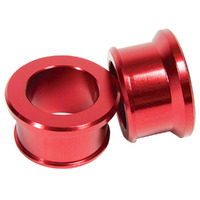 RHK Honda Red Axle Spacers Front CR125R 2002-2007