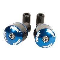 RHK Blue Carbon Handlebar Bar End Weights 